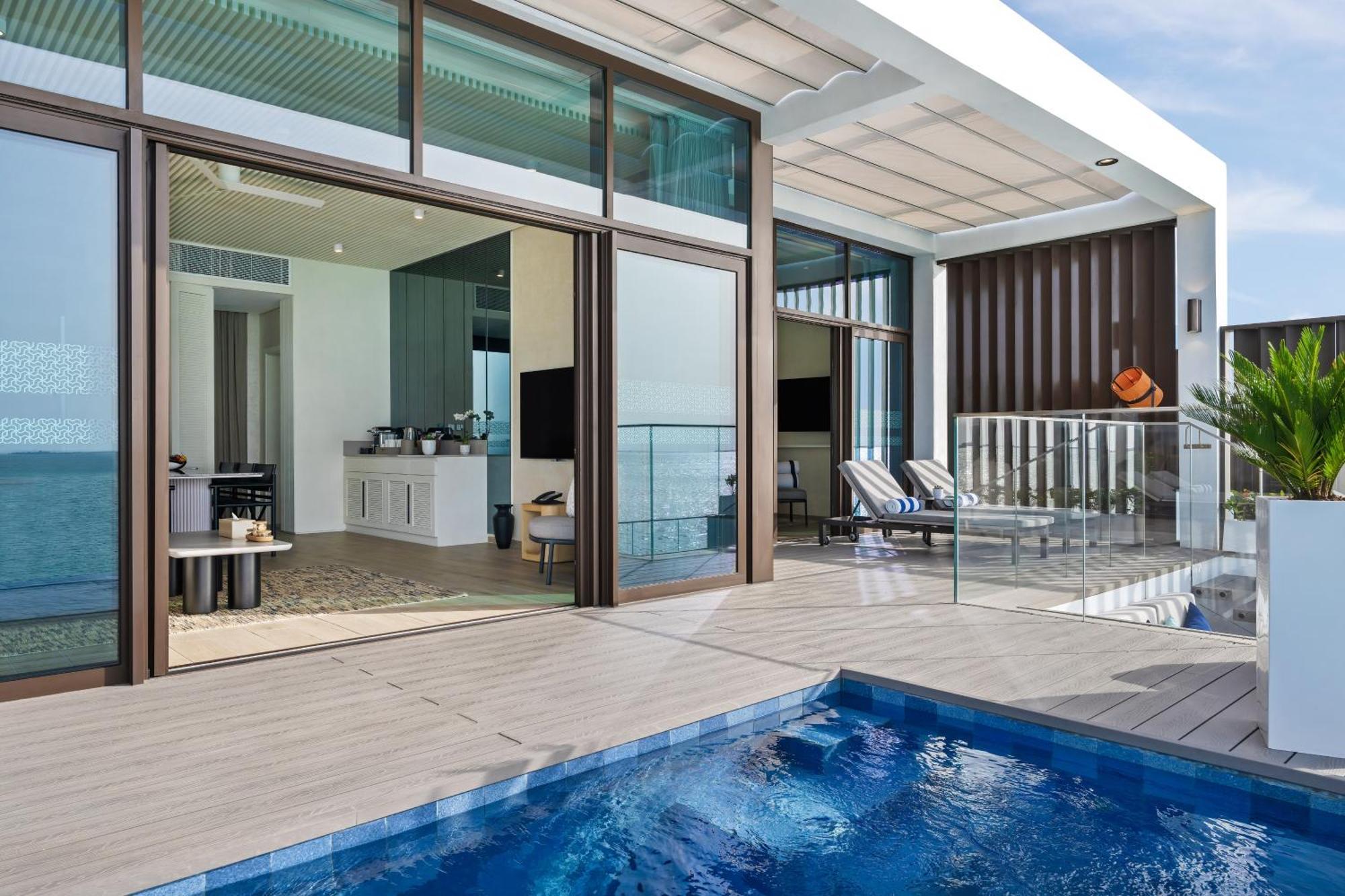 Bab Al Nojoum Hudayriyat Villas Abu Dhabi Exterior photo